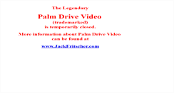 Desktop Screenshot of palmdrivevideo.com